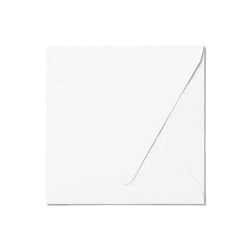 Counter Flap Square Envelope (127x127mm) White