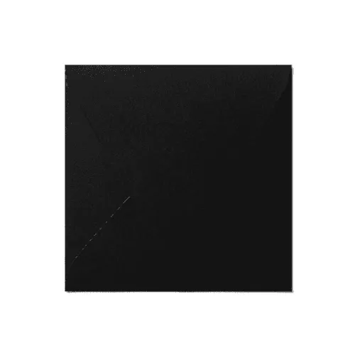 Counter Flap Square Envelope (127x127mm) Black