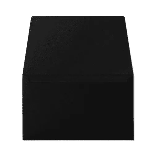 Remittance 6 1/4 Envelope (89x152mm) Black