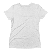 Ladies Tri-Blend Tshirt Mockups