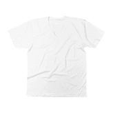 Unisex Fine Jersey Short Sleeve V-Neck