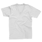 Unisex Fine Jersey Short-Sleeve V-Neck