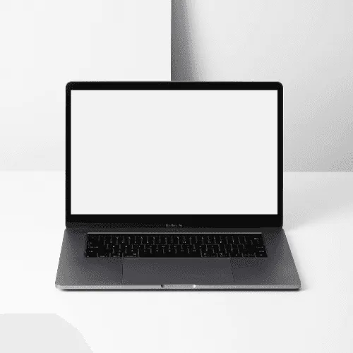 MacBook Pro Mockup Front View
