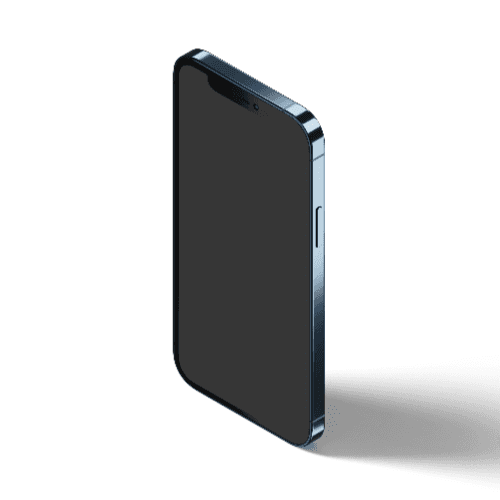 Isometric iPhone 12 Pro Mockup