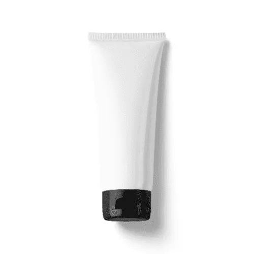 White Hand Cream Tube Mockup