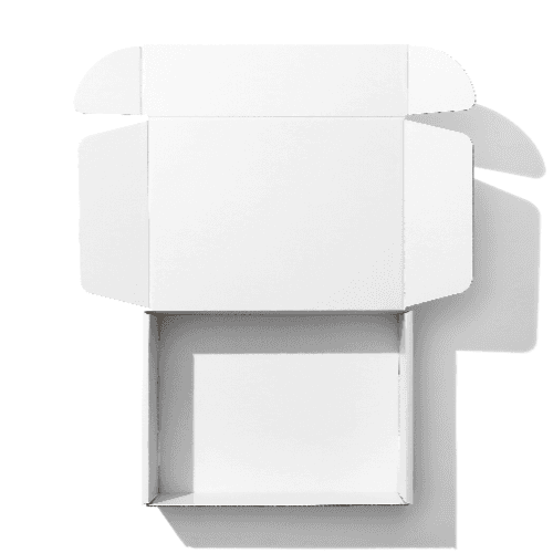 Open Mailer Box Mockup