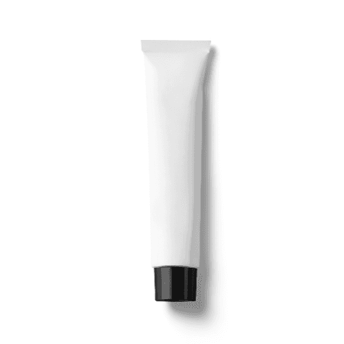 White Hand Cream Tube Mockup