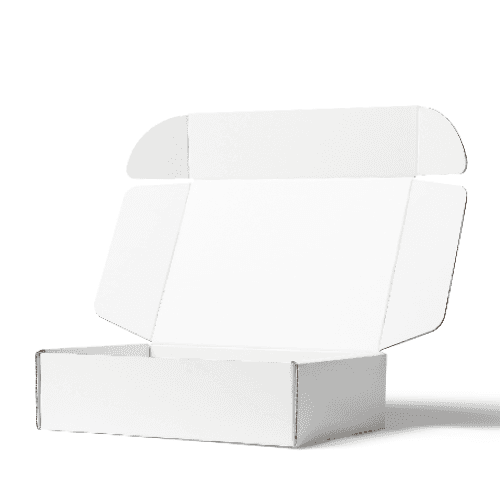 White Mailer Box Mockup