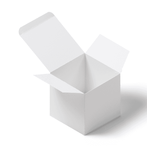 Square Product Box Mockup