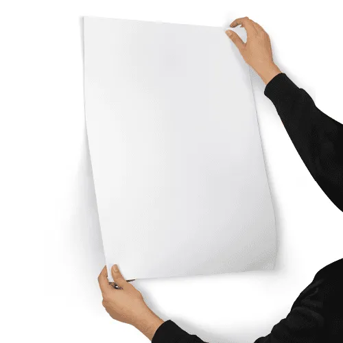 Hand Holding Poster Flyer Mockup