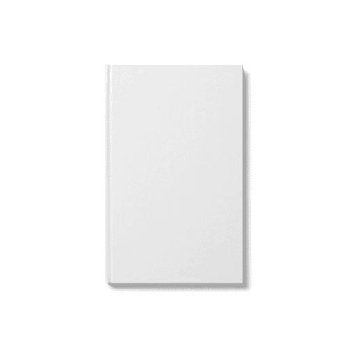 Hardcover Book Mockup (5x8 in)