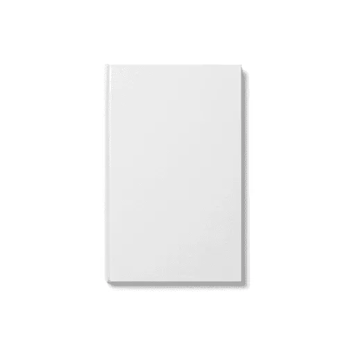 Hardcover Book Mockup (5x8 in)