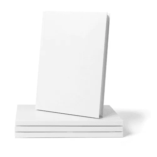 Hardcover Catalog Mockup Front View  (7x10 in)