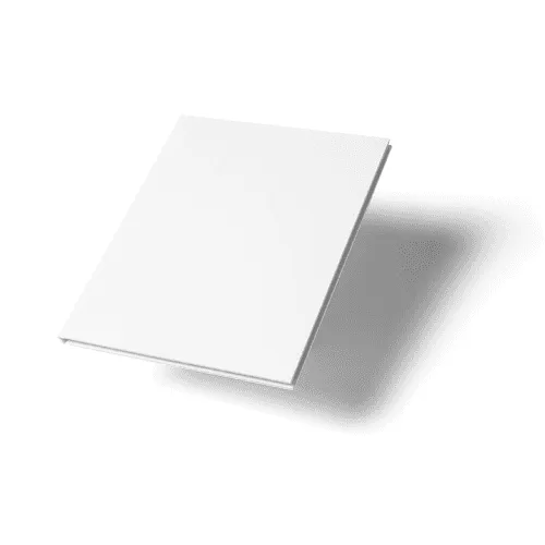 Flying Hardcover Catalog Mockup (8.5x11 in)