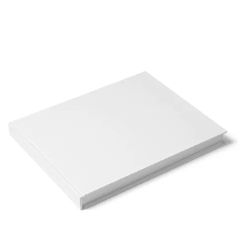 Perspective Close Hardcover Catalog Mockup (11x8,5 in)