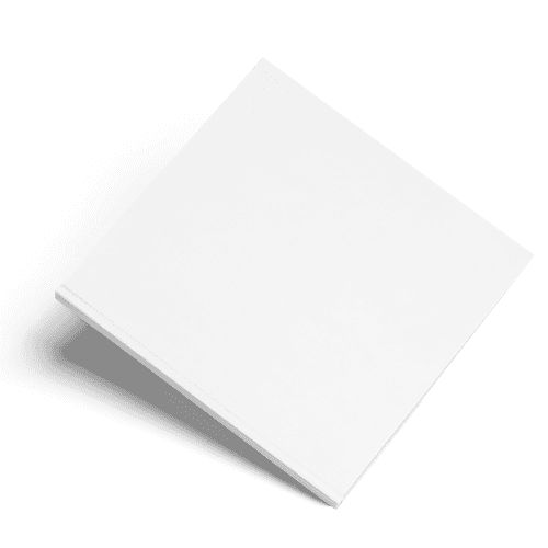 Flying Hardcover Catalog Mockup (7.5x7.5 in)