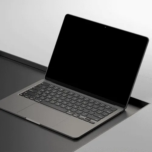Macbook Air 2022 Perspective Mockup