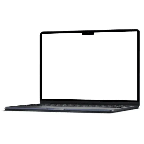 Macbook Air 2022 Midnight Right View