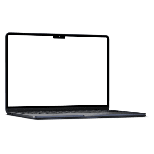 Macbook Air 2022 Midnight Left View