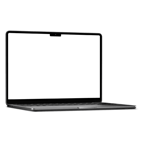 Macbook Air 2022 Space Gray Left View