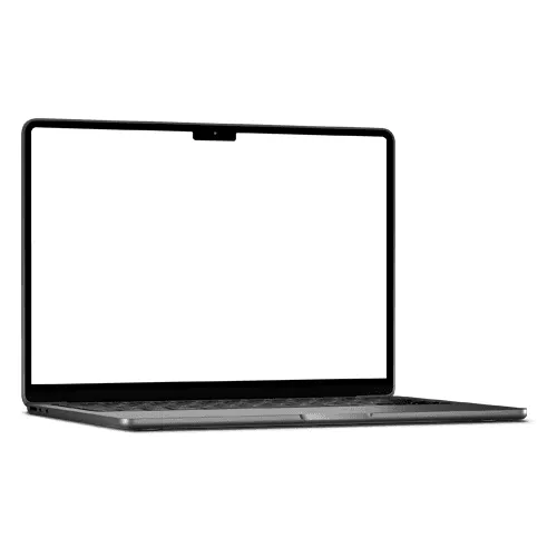 Macbook Air 2022 Space Gray Left View