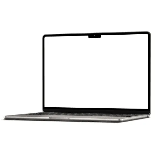 Macbook Air 2022 Starlight Right View