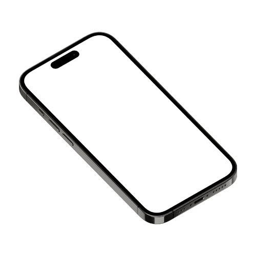 iPhone 14 Pro Mockup Space Black