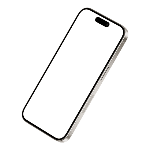 iPhone 15 Pro Right from Above Mockup