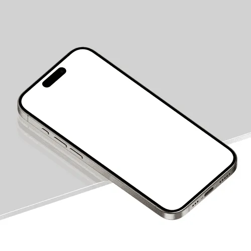 iPhone 15 Pro Glass Scene 2 Mockup