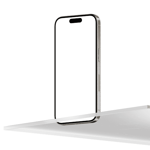 iPhone 15 Pro Glass Scene 3 Mockup