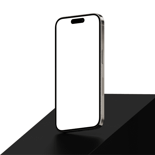 iPhone 15 Pro Mockup on Shape