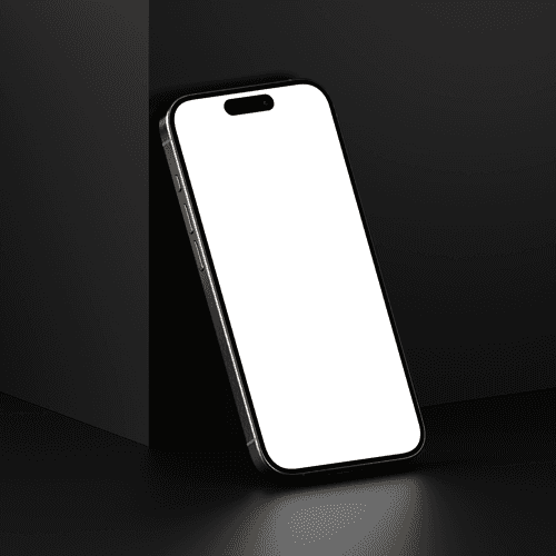 iPhone 15 Pro Mockup Reflection 2