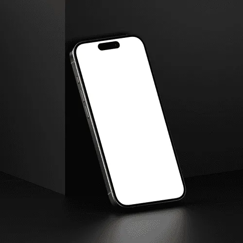 iPhone 15 Pro Mockup Reflection 2