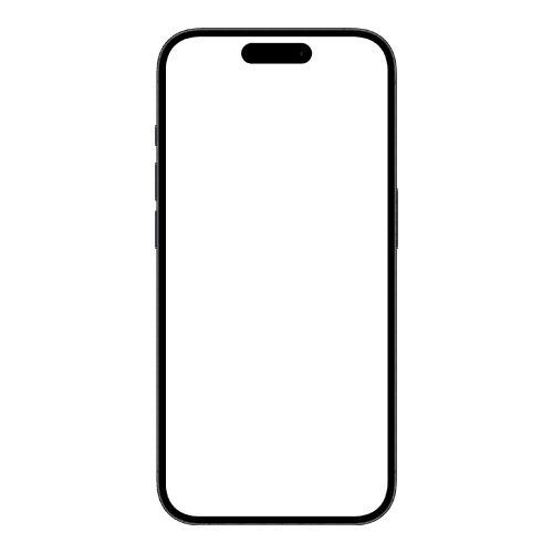 iPhone 15 Pro Black Titanium Mockup Portrait