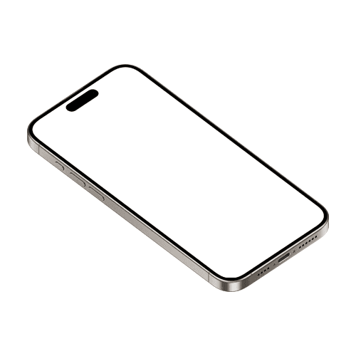 iPhone 15 Pro Max Natural Titanium Mockup