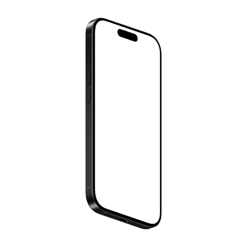 iPhone 16 Pro mockup black right bottom