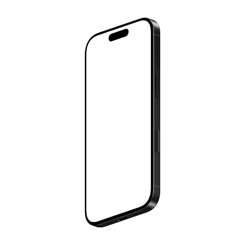 iPhone 16 Pro mockup black left bottom