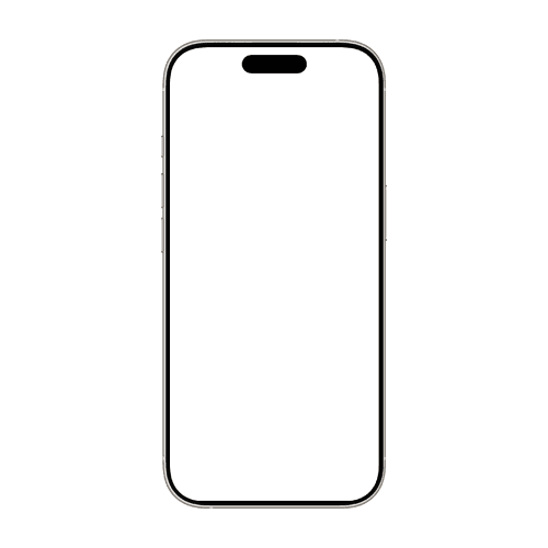 iPhone 16 Pro mockup natural portrait