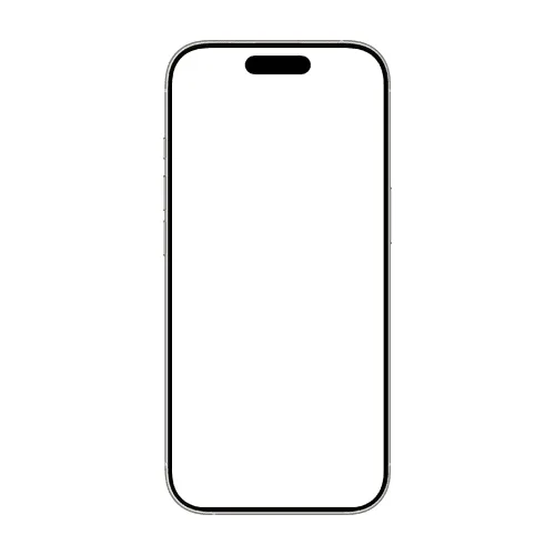 iPhone 16 Pro mockup natural portrait