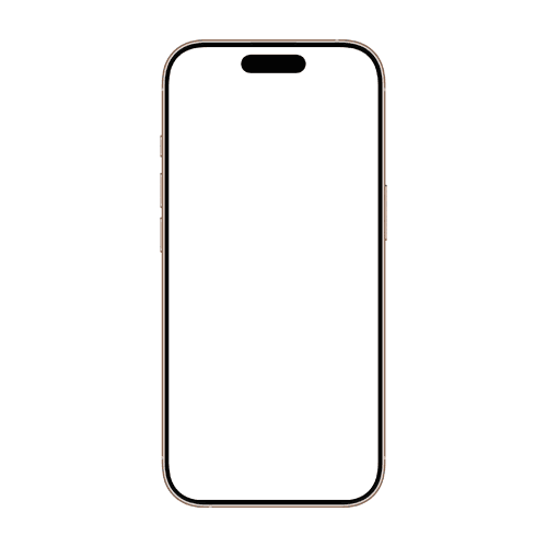 iPhone 16 Pro mockup desert portrait