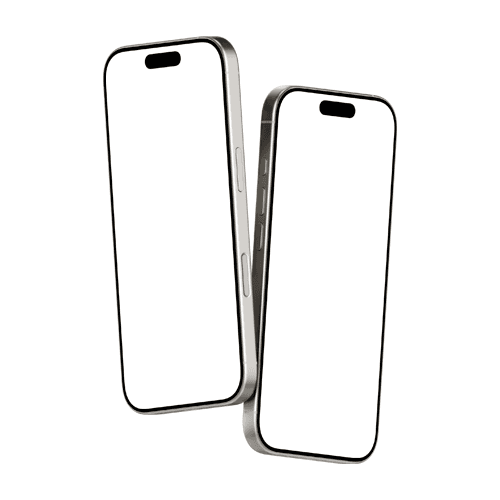 iPhone 16 Pro mockup natural titanium
