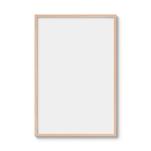 Poster frame mockup 61x91 cm