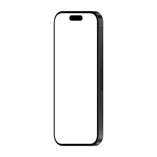 iPhone 16 Pro mockup black titanium left