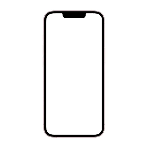 iPhone 17e pink mockup front