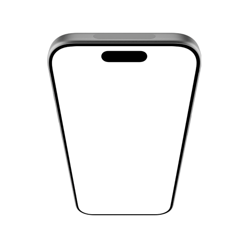iPhone 17 Pro Mockup from a Top-Down View