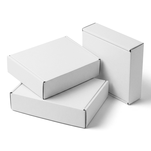 Stacked Mailer Boxes Mockup