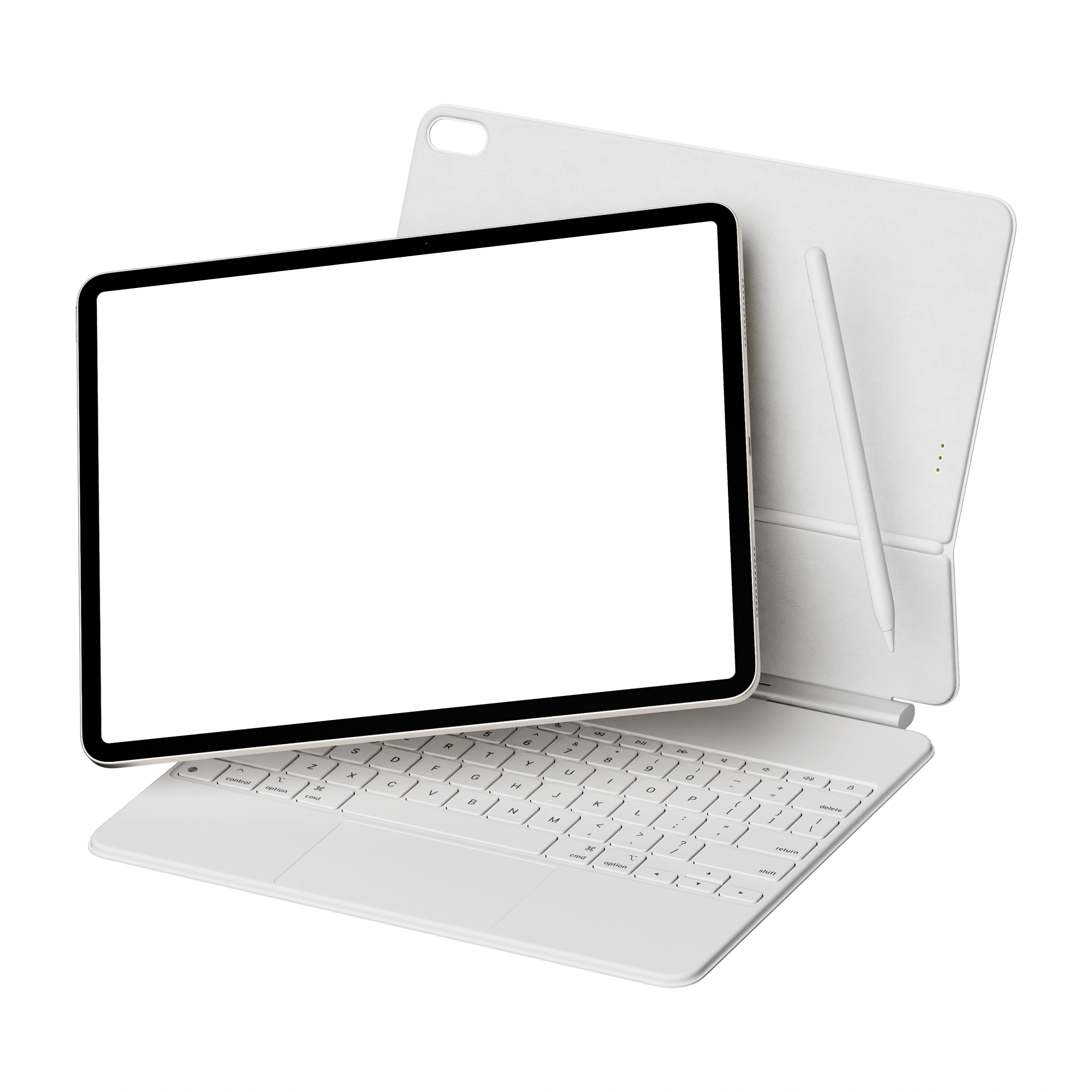 iPad Air mockup 13‑inch with Magic Keyboard
