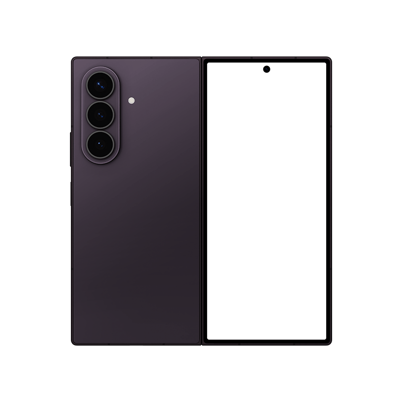 Galaxy Z Fold8 Ultra Mockup Open Back View