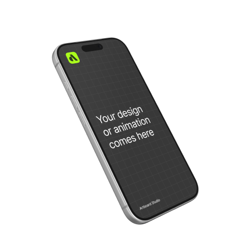 3D iPhone 17 Pro Mockup 01