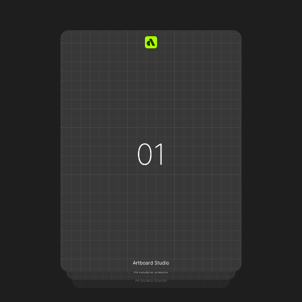 Card Stack Animation Template 01